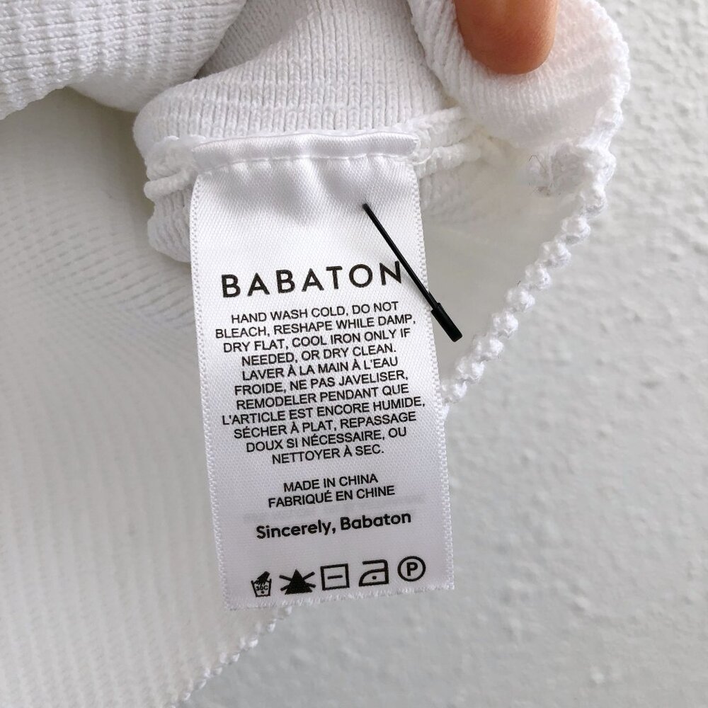 BABATON By Aritzia Sculpt Knit Mockneck Tank Size XS - Picture 7 of 10